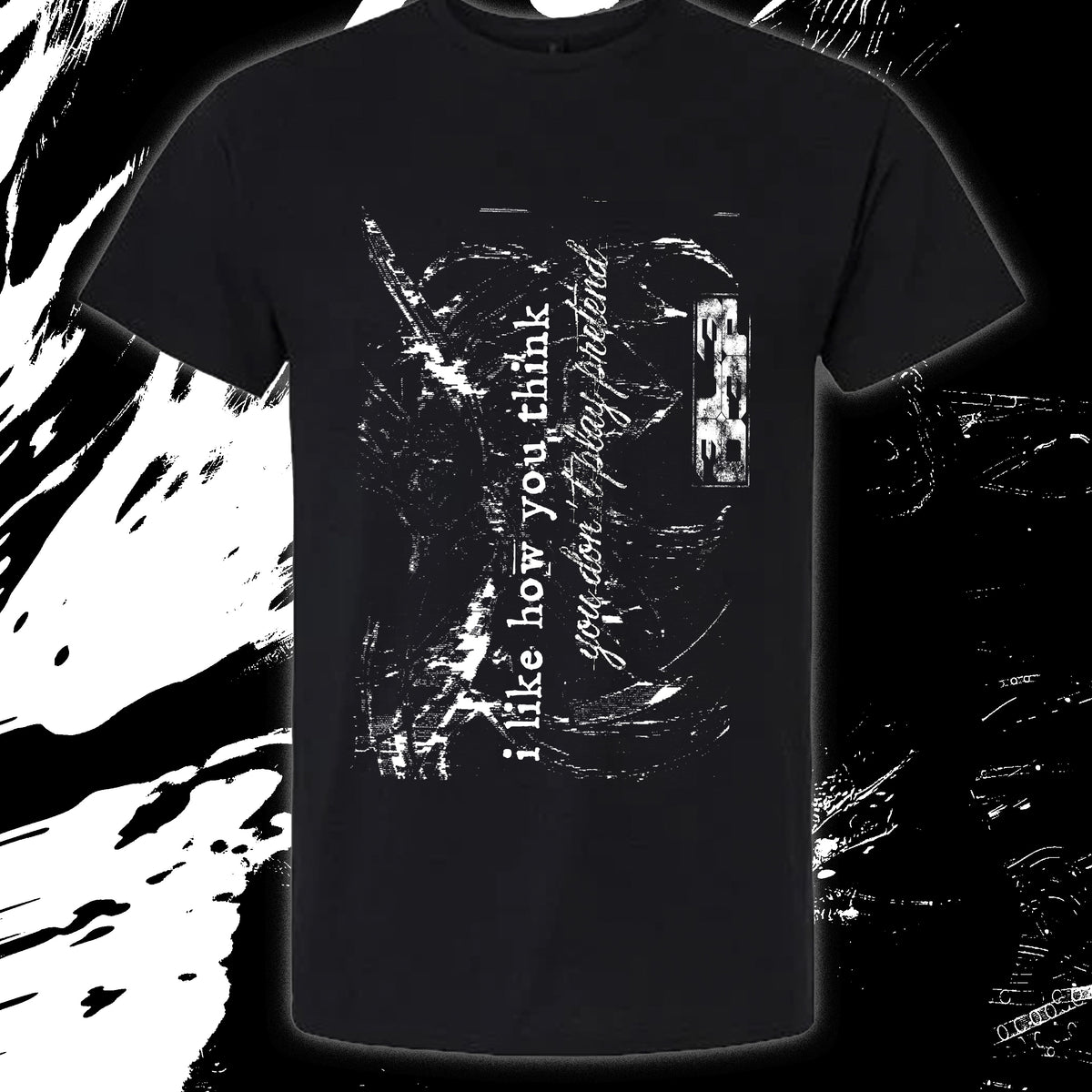 YSSR ::: BLACK T-SHIRT