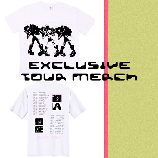 WORLD TOUR 2025 : WHITE T-SHIRT