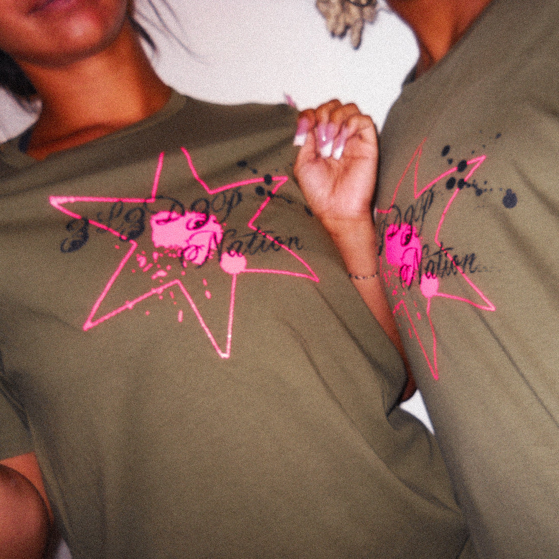 3L3D3P NATION ::: GREEN T-SHIRT
