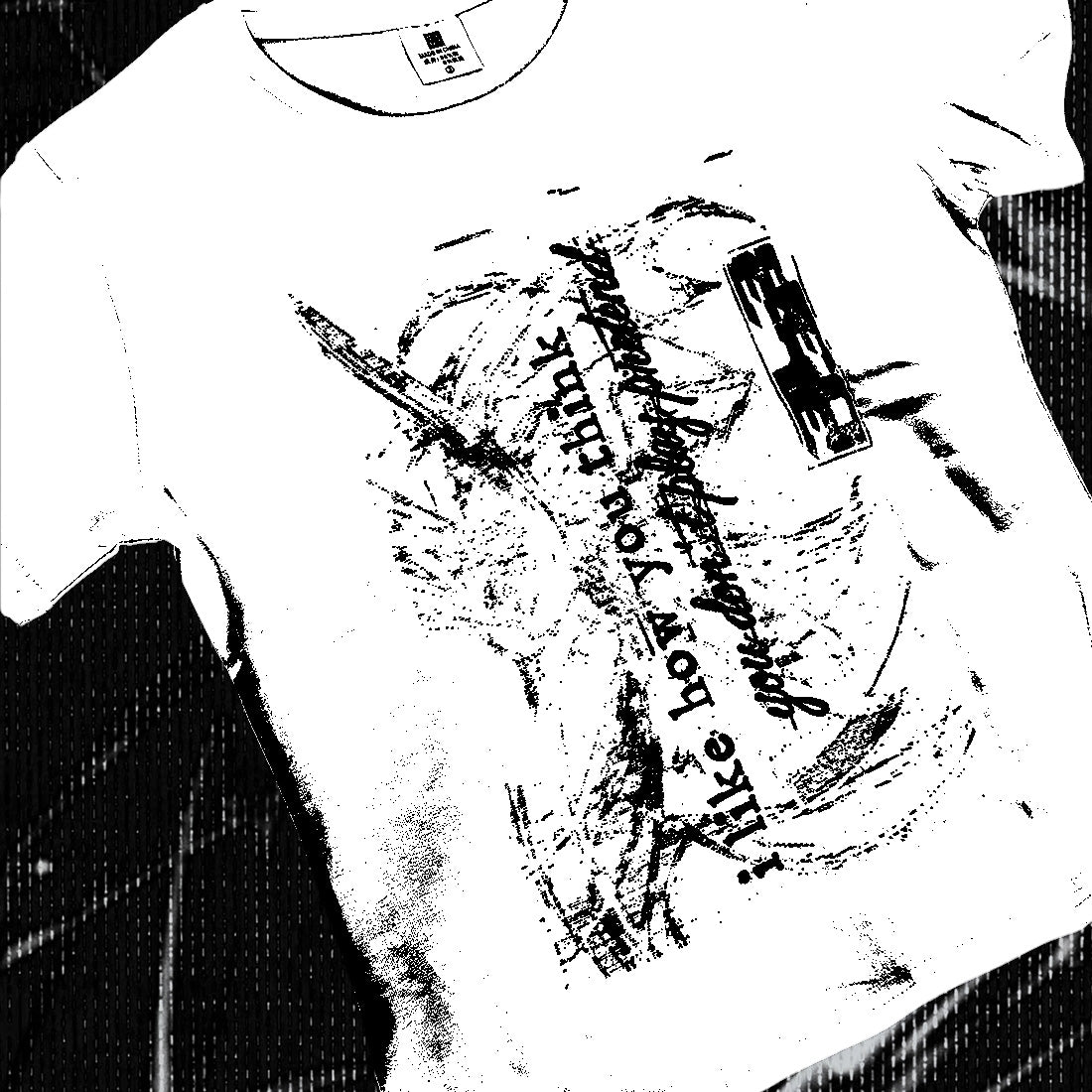 YSSR FITTED ::: WHITE TSHIRT