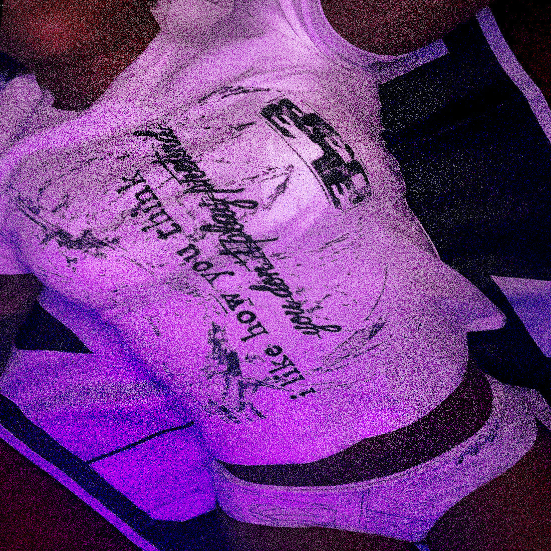 YSSR FITTED ::: WHITE TSHIRT