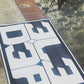 BLOCK LOGO ::: BEACH TOWEL