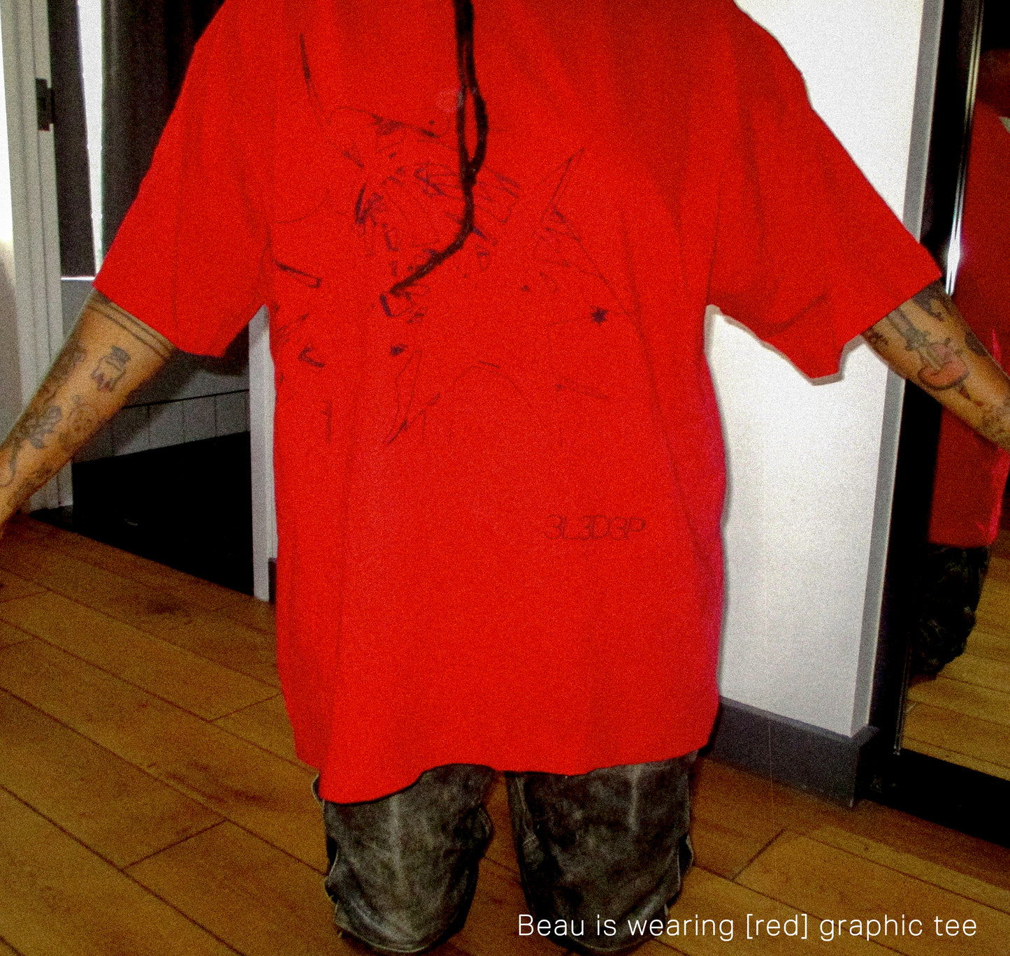 3L3D3P : GRAPHIC STAR TSHIRT