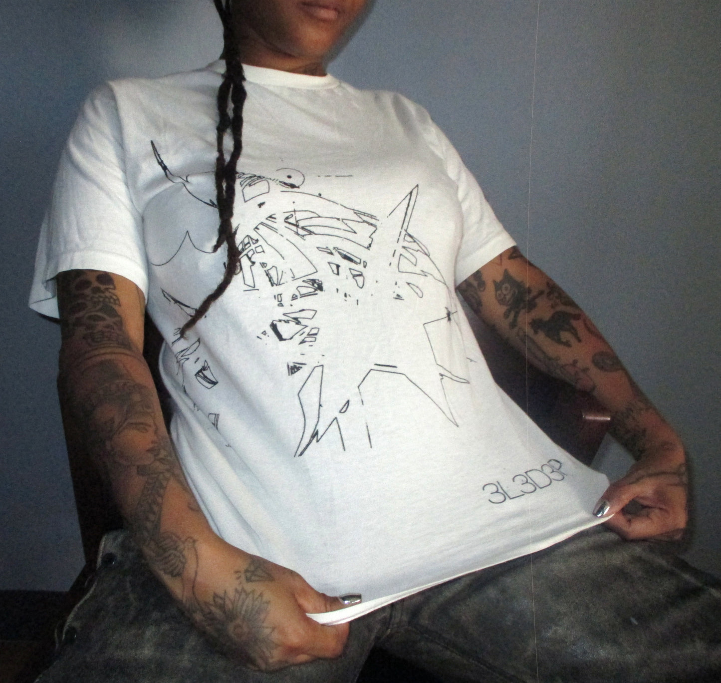 3L3D3P : GRAPHIC STAR TSHIRT